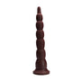 Tantus Cowboy Firm Beaded Dildo Garnet (Box)