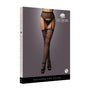 Shots Le Desir Garter belt Stockings With Lace Top Black O/S