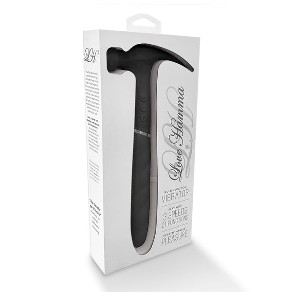 Love Hamma Black Round Vibrator