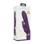 VIVE TAKA Rechargeable Automatic Inflatable Silicone Rabbit Vibrator Purple