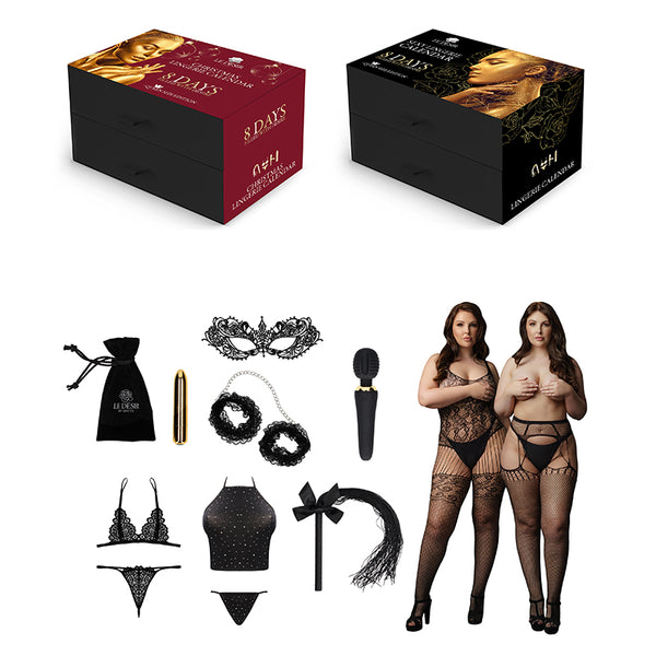 Shots Le Desir Calendar 8 Days of Lingerie & Toy Gift Box Queen Size
