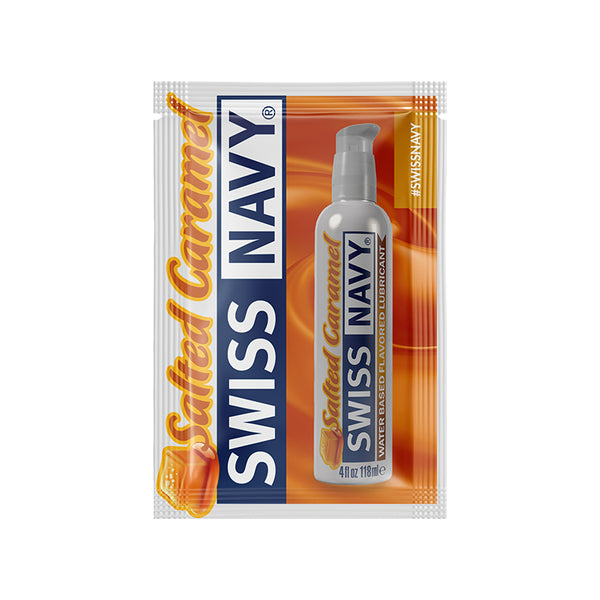 Swiss Navy Salted Caramel Flavored Lubricant 5 ml