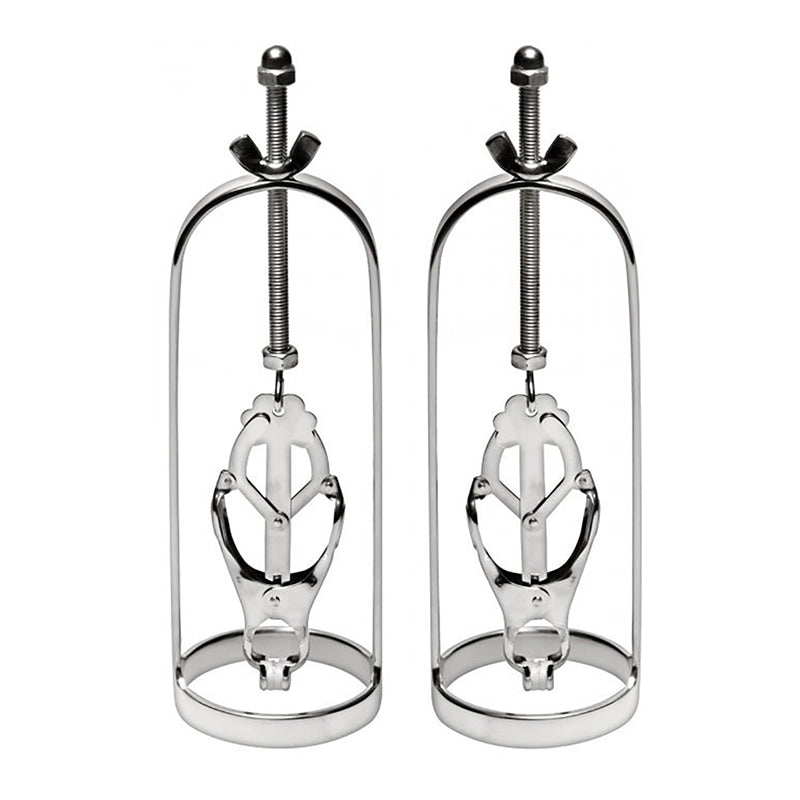 Tit Tuggers With Clover Clamp (PAIR)