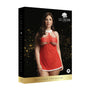 Shots Le Desir Merry Babydoll Red Queen Size