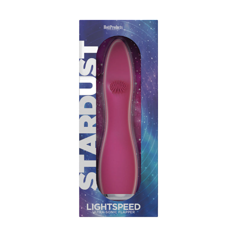 Stardust Lightspeed Flapper Tip Vibrator Magenta