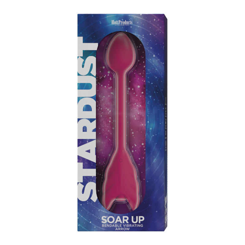 Stardust Soar Up Bendable Arrow Vibrator Magenta
