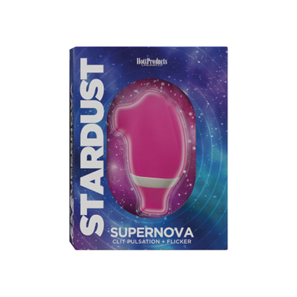 Stardust Supernova Flicking Tongue and Suction Toy Magenta
