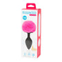 Happy Rabbit Non-Vibrating Butt Plug Large Black/Pink