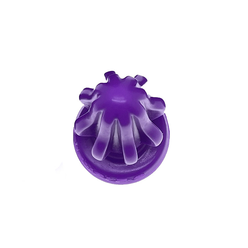 Oxballs Airhole-2 Finned Buttplug Silicone Medium Eggplant
