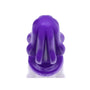 Oxballs Airhole-3 Finned Buttplug Silicone Large Eggplant