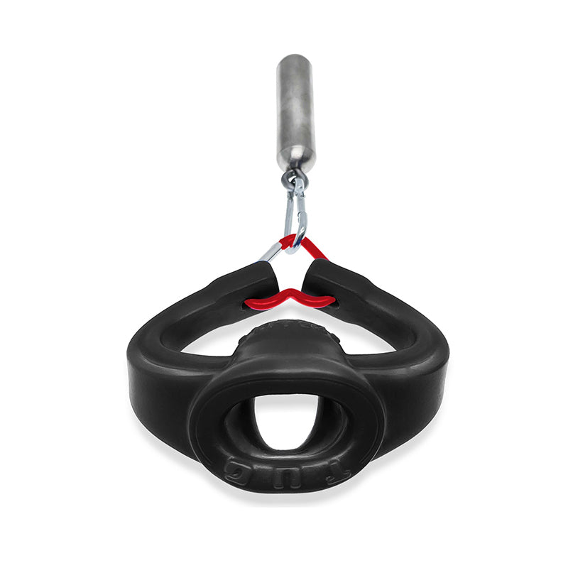 Oxballs Tug Pull-Down Ballstretcher Silicone Black