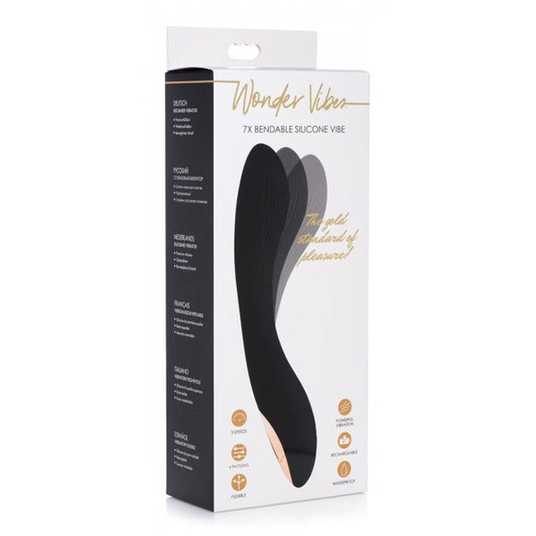 7X Bendable Silicone Vibe - Royal Sins