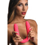 7X Double Down Silicone Double Dildo with Remote - Royal Sins