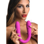 7X Double Team Silicone Double Dildo with Remote - Royal Sins