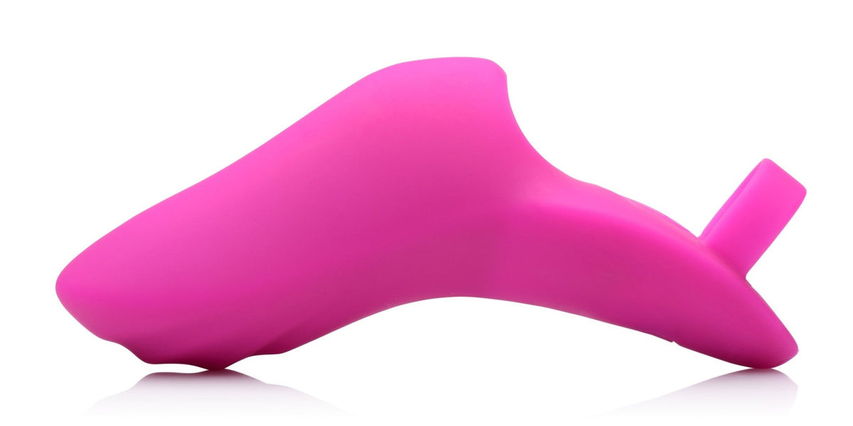 7X Finger Bang Her Pro Silicone Vibrator - Pink - Royal Sins