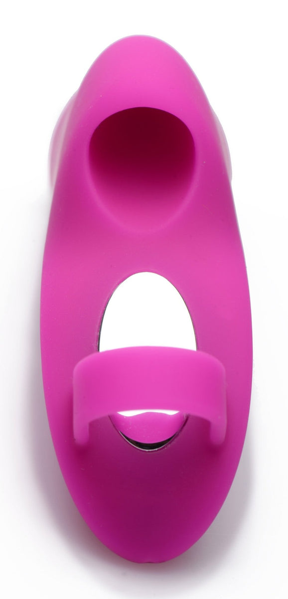 7X Finger Bang Her Pro Silicone Vibrator - Pink - Royal Sins