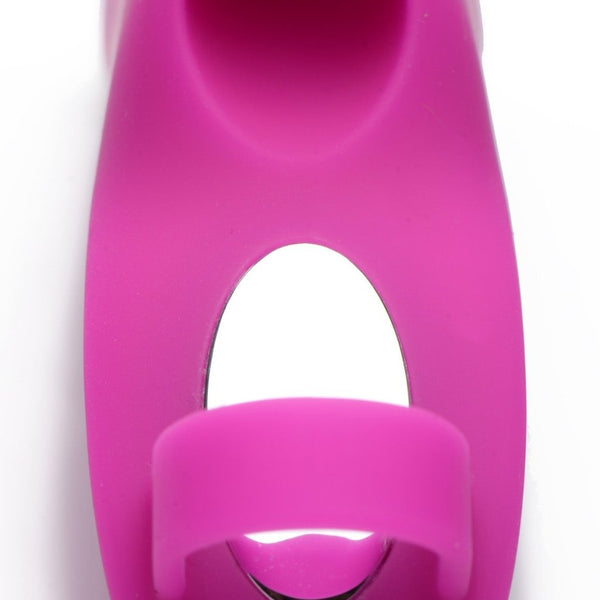 7X Finger Bang Her Pro Silicone Vibrator - Pink - Royal Sins