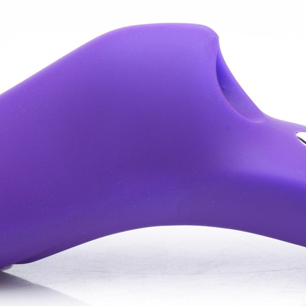 7X Finger Bang Her Pro Silicone Vibrator - Purple - Royal Sins