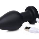 7X Light Up Rechargeable Anal Plug - Large - Royal Sins