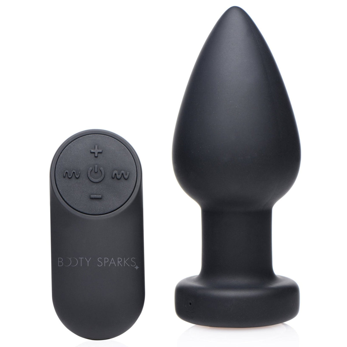 7X Light Up Rechargeable Anal Plug - Large - Royal Sins