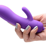 7X Lil Smoothie Mini Silicone Rabbit Vibe - Violet - Royal Sins