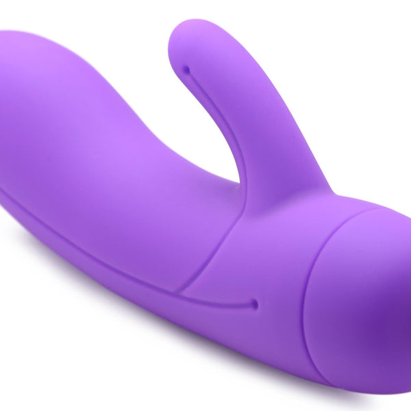 7X Lil Smoothie Mini Silicone Rabbit Vibe - Violet - Royal Sins