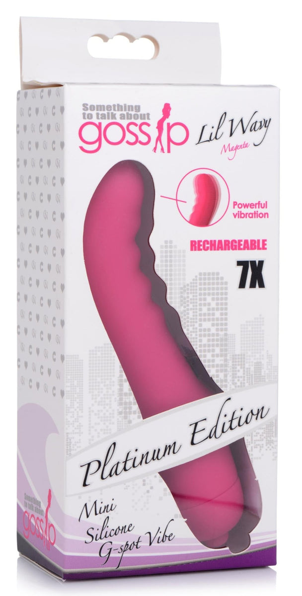 7X Lil Wavy Mini Silicone G - Spot Vibe - Magenta - Royal Sins