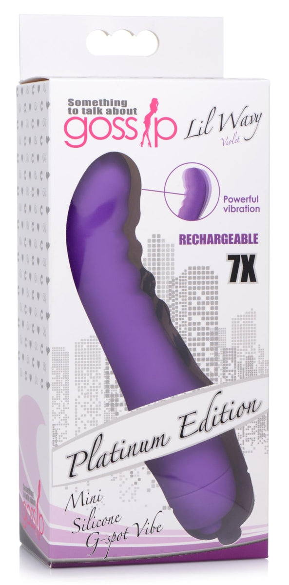 7X Mini Silicone G - Spot Vibrator - Royal Sins