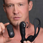 7X P - Strap Milking and Vibrating Prostate Stimulator with Cock and Ball Harness - Royal Sins