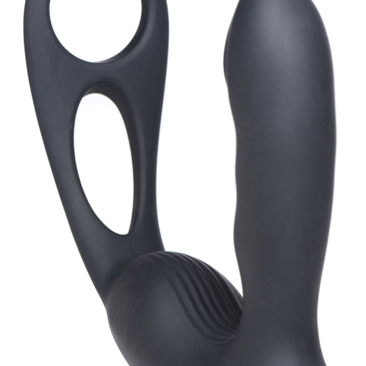 7X P - Strap Milking and Vibrating Prostate Stimulator with Cock and Ball Harness - Royal Sins