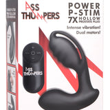 7X Power P - Stim Hollow Silicone Prostate Plug - Royal Sins