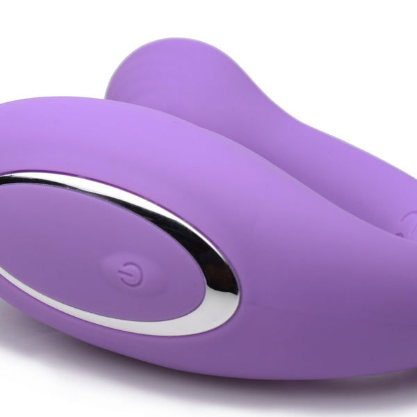 7X Pulse Pro Pulsating and Clit Stimulating Vibrator with Remote Control - Royal Sins