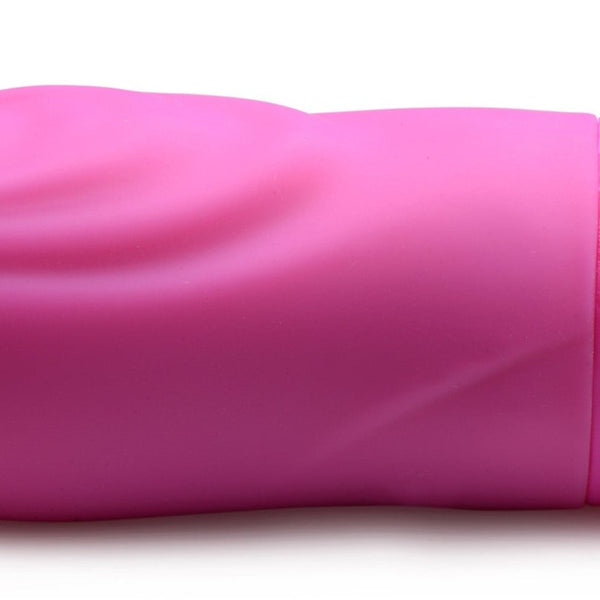 7X Pulsing Rechargeable Silicone Vibrator - Pink - Royal Sins