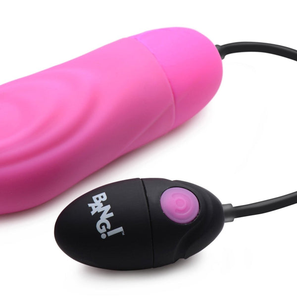 7X Pulsing Rechargeable Silicone Vibrator - Pink - Royal Sins