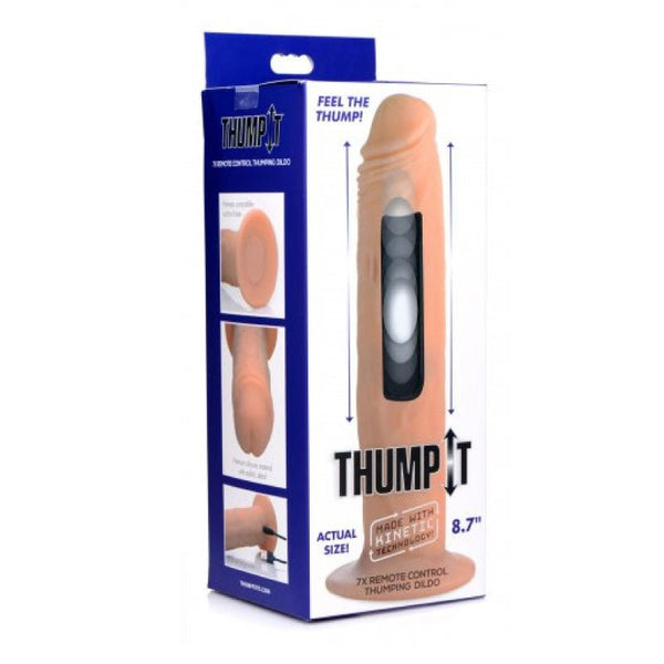 7X Thumping 9 Inch Dildo - Royal Sins