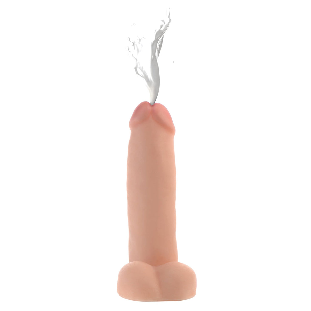 8 Inch Realistic Dual Density Squirting Dildo - Royal Sins