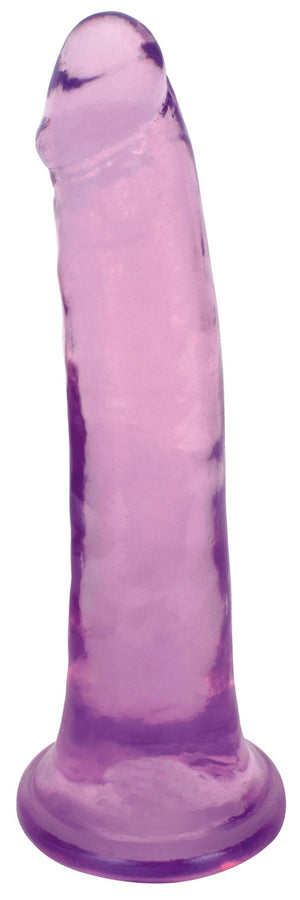 8 Inch Slim Stick Grape Ice Dildo - Royal Sins