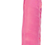 8 Inch Slim Stick with Balls Cherry Ice Dildo - Royal Sins