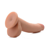 8 Inch Ultra Real Dual Layer Suction Cup Dildo - Royal Sins