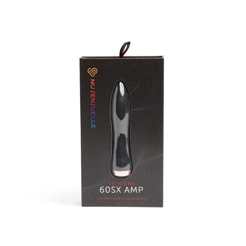 Nu Sensuelle 60SX Amp Silicone Bullet Black
