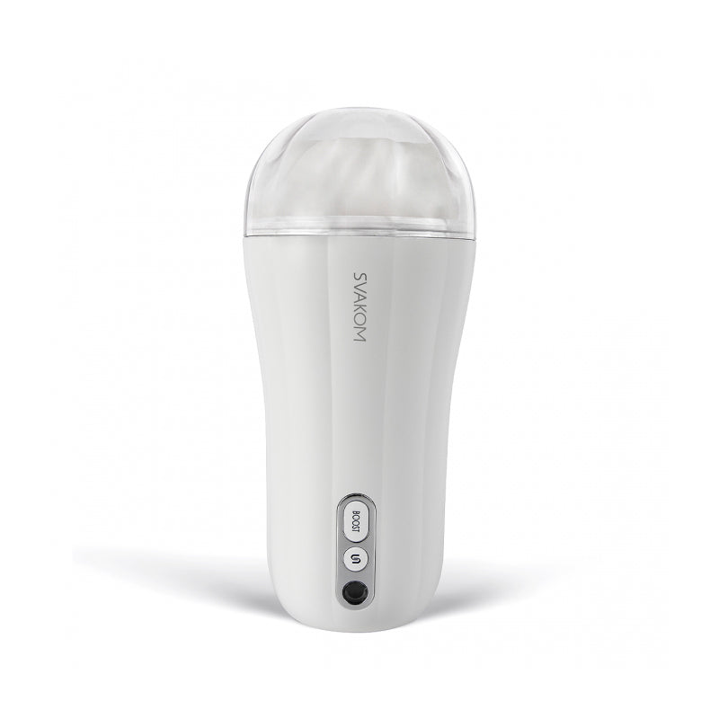 Svakom Robin Vibrating Masturbator White