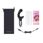 Le Wand XO Rechargeable Double-Motor Wave Silicone Dual Stimulation Vibrator Black