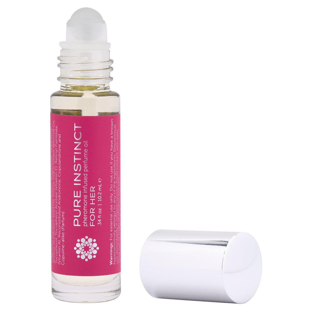 Pure Instinct Pheromone Perfume Oil Roll-On For Her 10.2ml