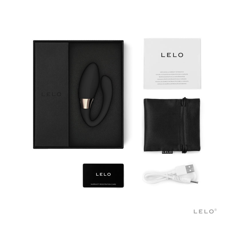 LELO TIANI Harmony Rechargeable Dual Stimulation Couples Vibrator Black