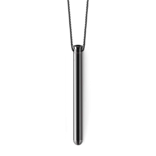 Le Wand Necklace Vibe Rechargeable Discreet Jewelry Vibrator Black