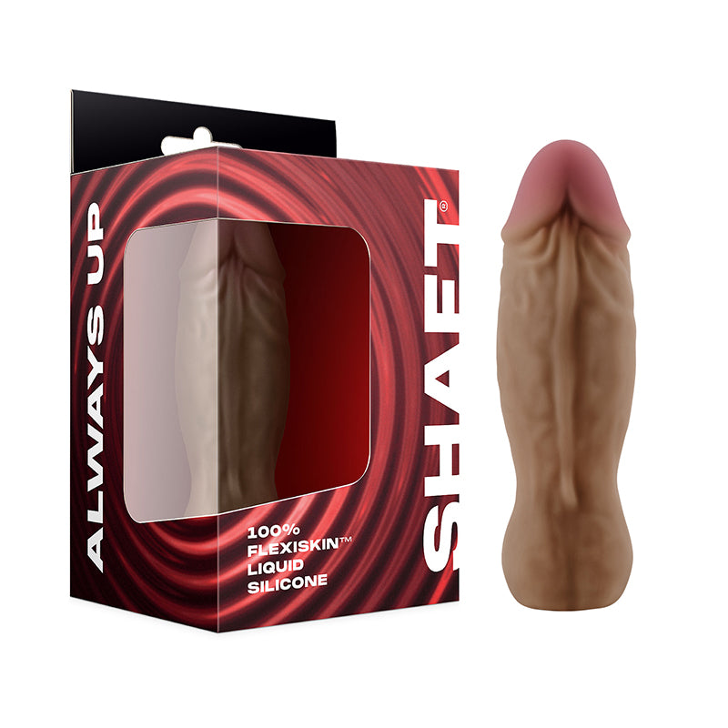 Shaft Bullet Rechargeable Realistic Silicone Mini Vibrator Oak