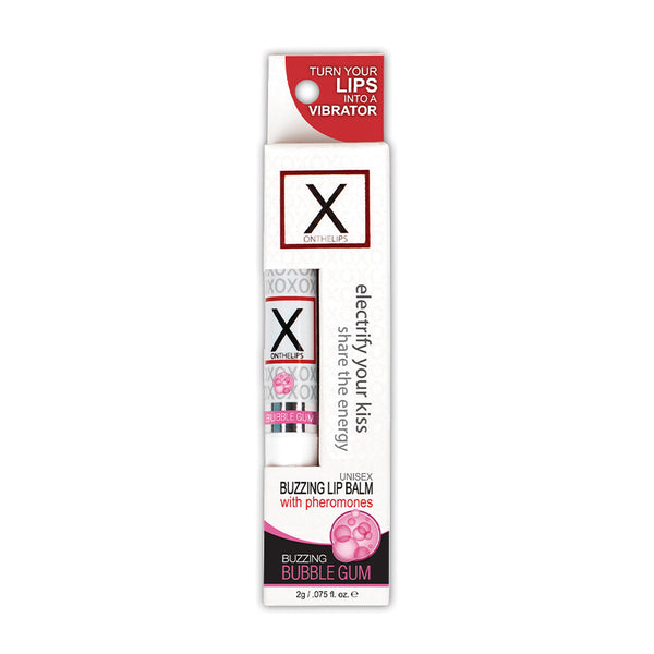 Sensuva X On The Lips Buzzing Lip Balm Bubble Gum