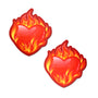 Pastease Flaming Heart Nipple Pasties