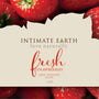 Intimate Earth Flavored Glide - Fresh Strawberries Single Foil