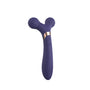 Love to Love Fireball Rechargeable Dual Ended Silicone Body Massager & Vibrator Midnight Indigo